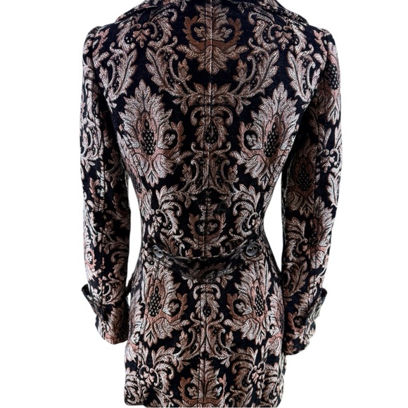 Hazel Black and Gold Brocade Jacket - Picture 2 of 11
